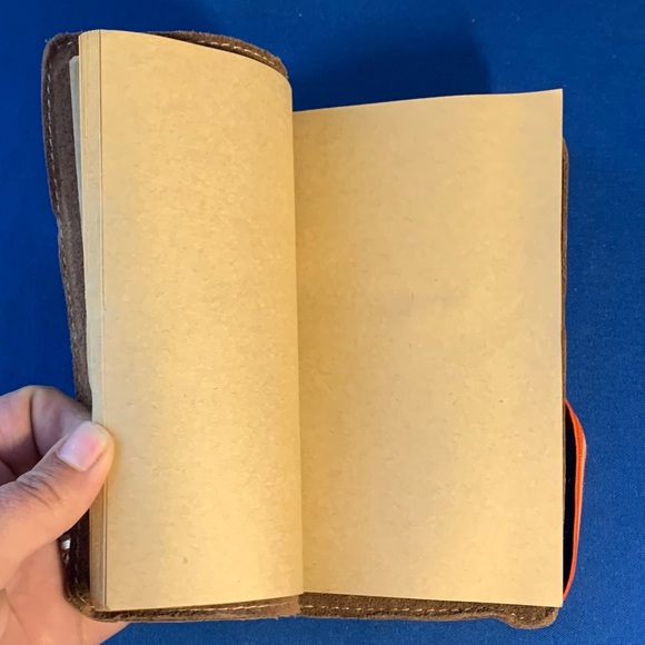 vintage american eagle leather journal. - Picture 8 of 12